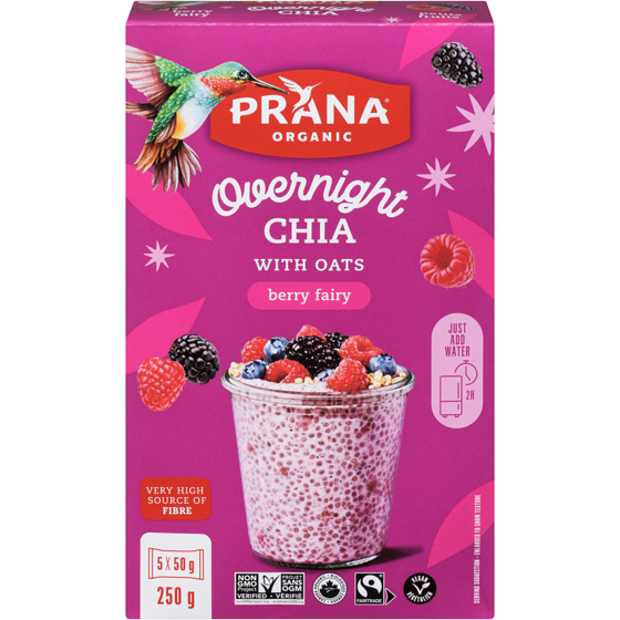 Prana Granolove Berry Fairy Overnight Chia 250G