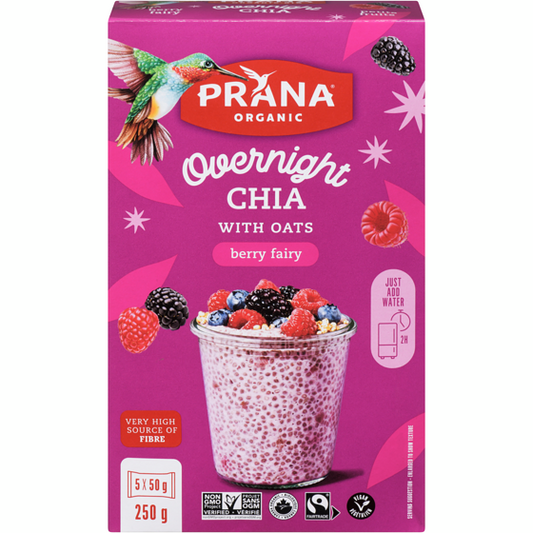 Prana   Granolove     Berry Fairy Overnight Chia 250G