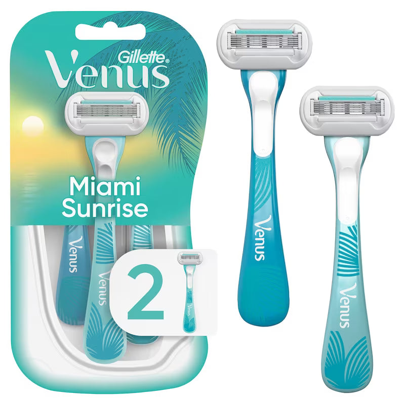 VENUS RAZORS SMOOTH SENS MIAMI SUNRISE 2