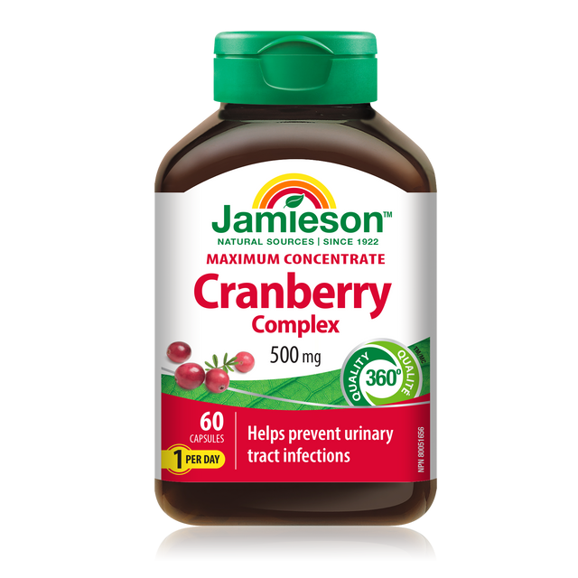 Jamieson JMS Cranberry Concentrate 500mg 60's 60Capsules