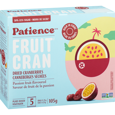 Patience Fruit & Co. FruitCran Passionfruit 5ct
