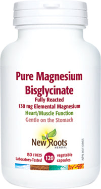 NEW ROOTS Pure Magnesium Bisglycinate 60 capsules