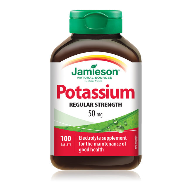 Jamieson JMS Potassium 50 mg 100's 100Tablets