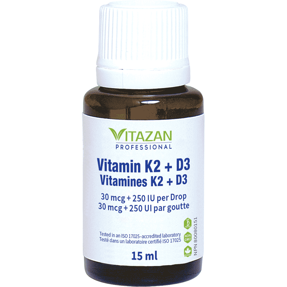 Vitazan Vitamin K2 + D3 (Liquid) 15 ml