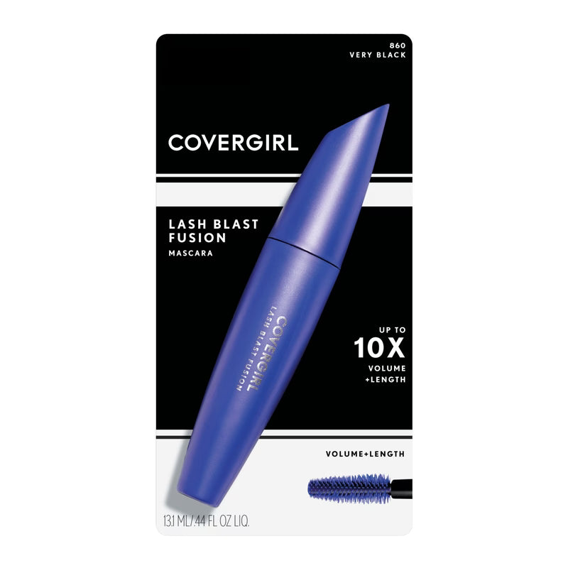 COVER GIRL LASHBLAST FUSION MASCARA 860 VERY BLACK pack of 3