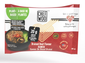 Chef Woo   Braised Beef Flavour Ramen 24 x 85g