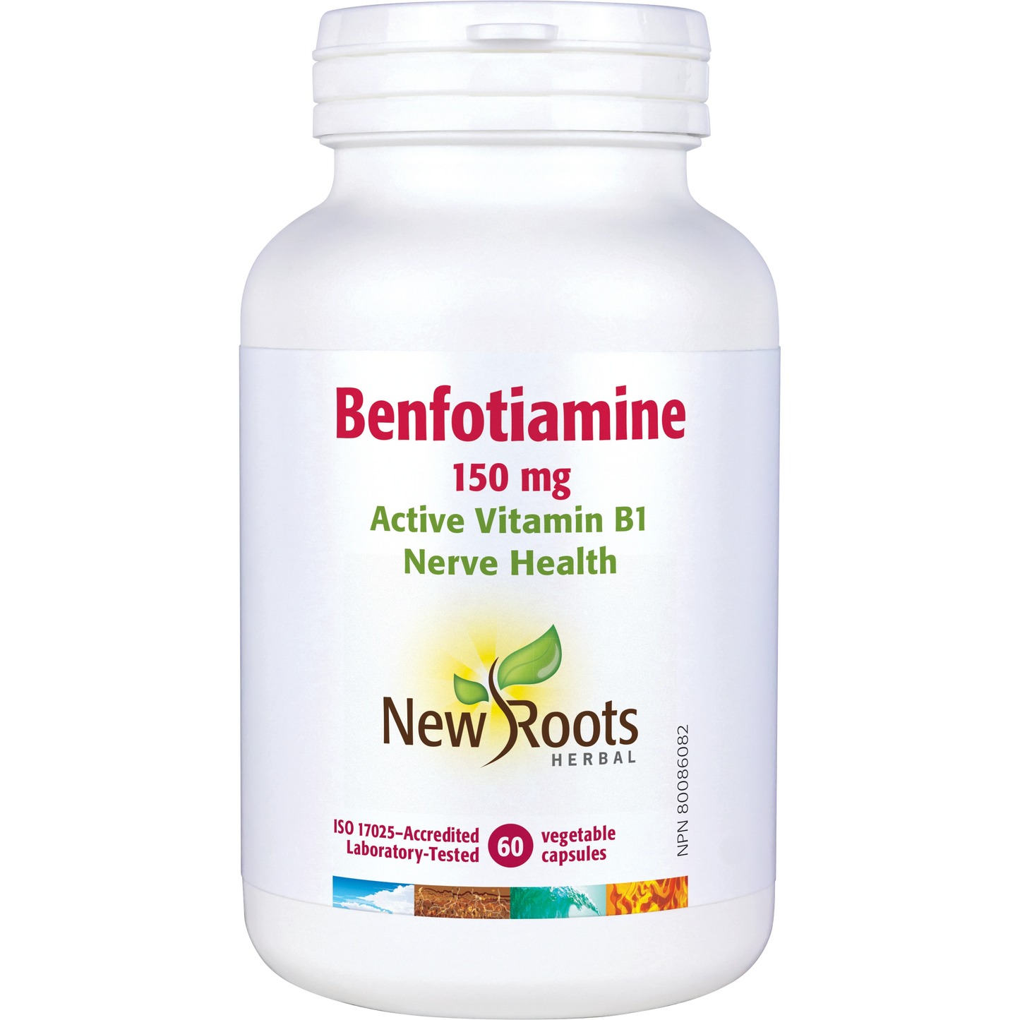 NEW ROOTS Benfotiamine 150 mg 60 capsules