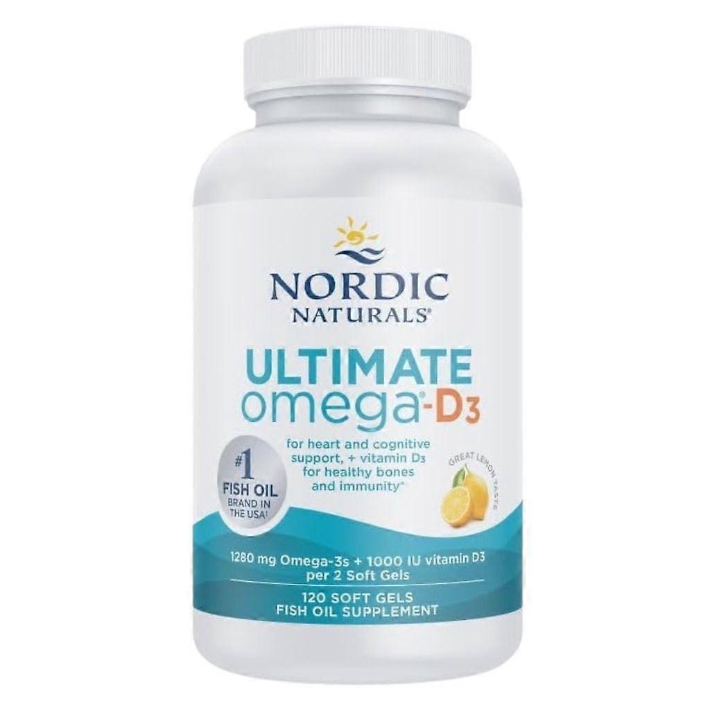 NORDIC NATURALS OMEGA 3-D 120's