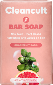 Cleancult-Bar Soap Grapefruit Basil