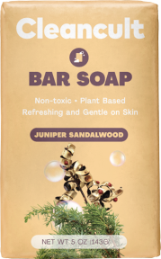 Cleancult-Bar Soap Juniper Sandalwood