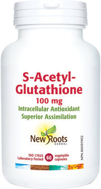 NEW ROOTS S-Acetyl-Glutathione 100 mg 60 capsules
