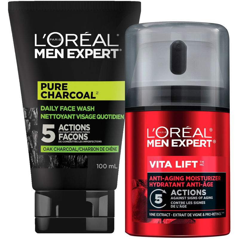 LOREAL MEN EXPERT VITALIFT A-AGE MOISTURIZING KIT
