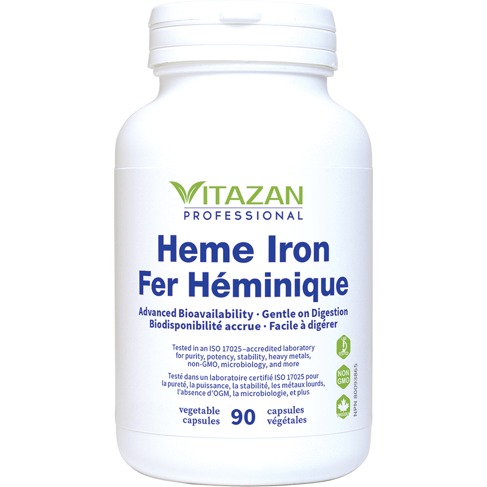 Vitazan Heme Iron (11 mg) 90 capsules