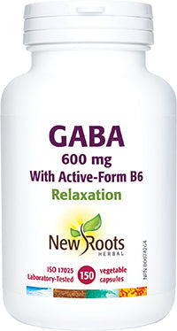 NEW ROOTS GABA 600 mg · 150 capsules