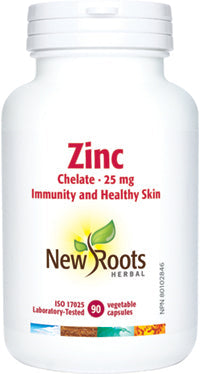 NEW ROOTS Zinc Chelate · 25 mg 90 capsules