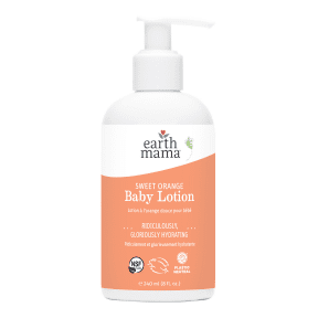 Earth Mama Organics   Sweet Orange Baby Lotion 240ml