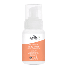 Earth Mama Organics   Sweet Orange Baby Wash 160ml
