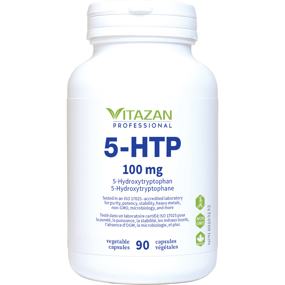 Vitazan 5-HTP (100 mg · 5-Hydroxytryptophan) 90 capsules