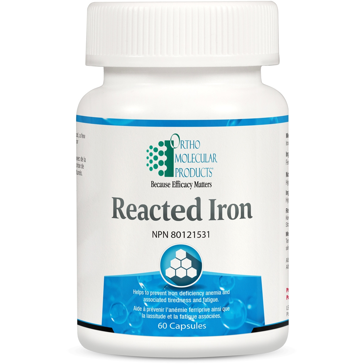 Ortho Molecular Reacted Iron 60 CT