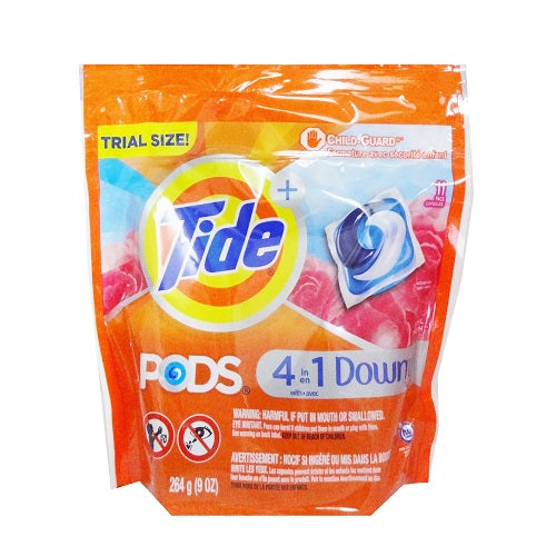 TIDE POWER PODS DOWNY APRIL FRESH 11 PACS 264G pack of 6