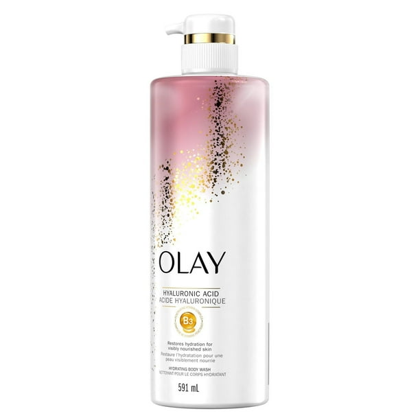 OLAY BODY WASH NOURISHING HYALURONIC ACID 591ML