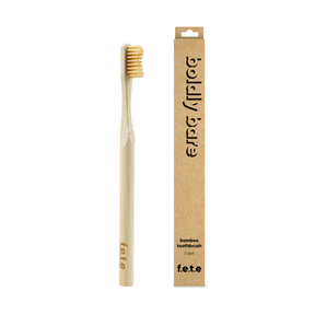 f.e.t.e.   Bamboo Toothbrush Boldly Bare Natur 1ct