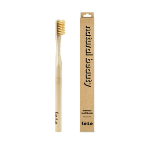 f.e.t.e.   Bamboo Toothbrush Nat Beauty Medium 1ct