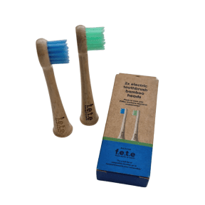 f.e.t.e.   Electric Toothbrush Head 2 Pack MED 2pk
