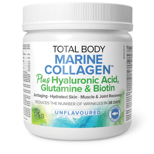 Natural Factors   Total Body Marine Collagen Plus Hyaluronic Acid, Glutamine & Biotin   135grpwd