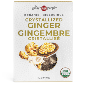 GINGER PEOPLE - Ginger, Crystallized, Organic (box)    112g