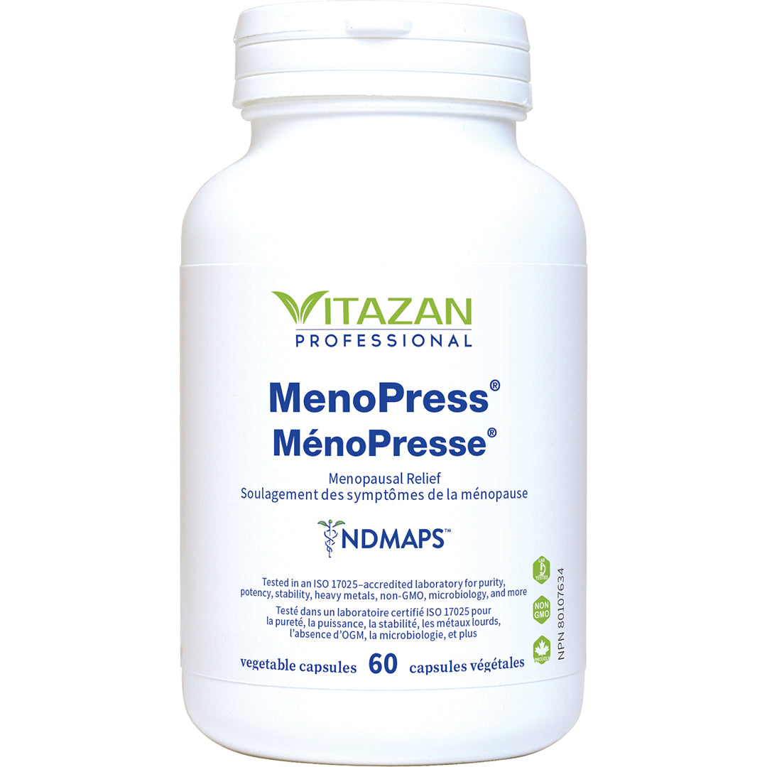 Vitazan MenoPress® (Standardized Rheum rhaponticum and Black Cohosh Formula) 60 capsules
