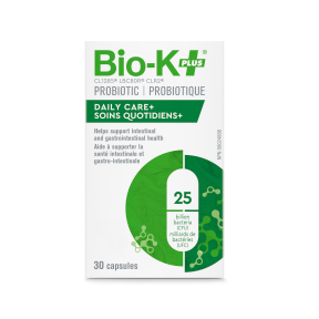 Bio-K+   Probiotic Capsules   Bio-K+ Daily Care 25B - 30 Caps30CT