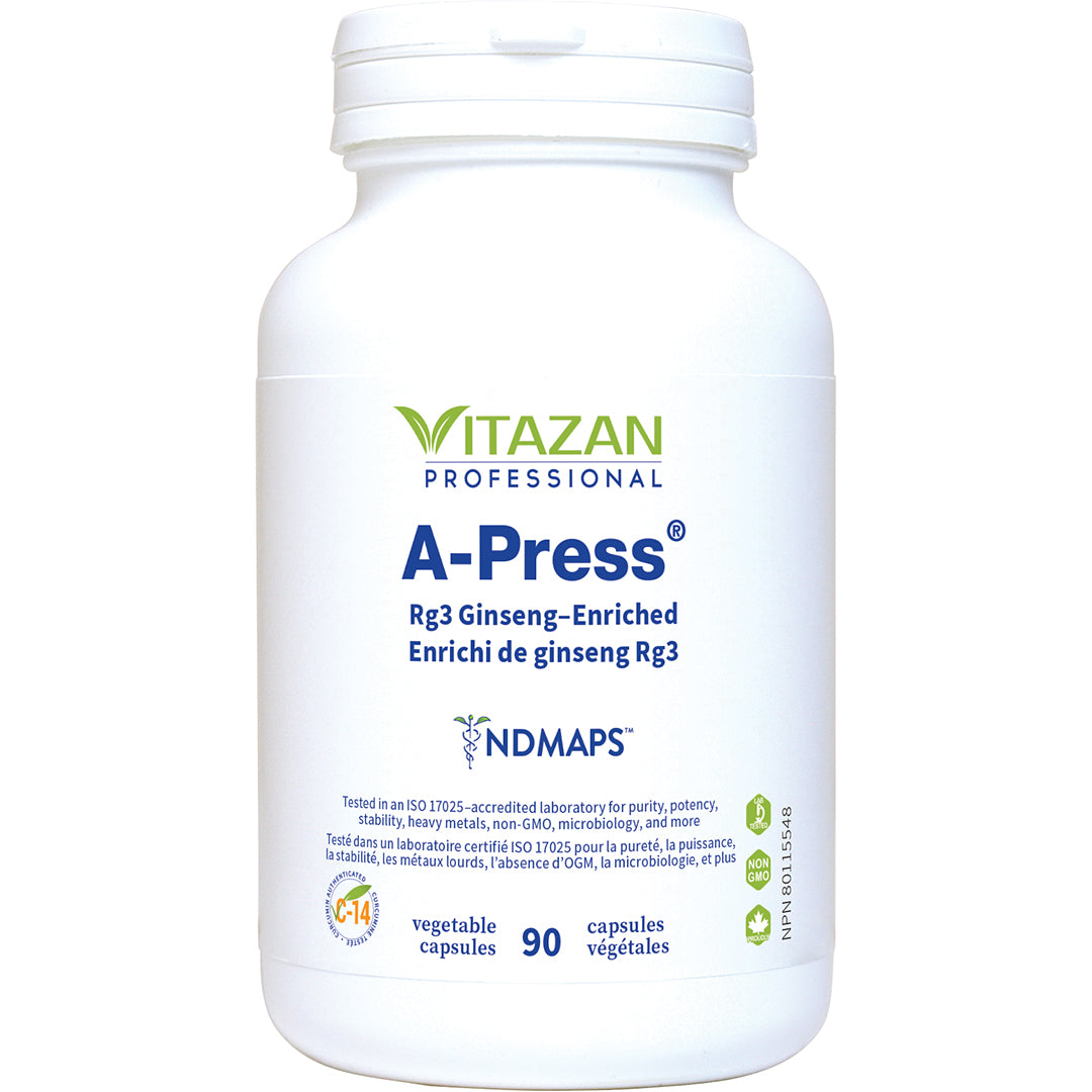 Vitazan A-Press® (Rg3 Ginseng–Enriched) 90 capsules