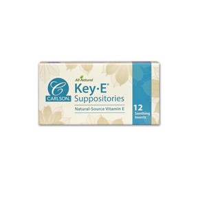 Carlson Laboratories   Key E Vitamin E Suppostories 12ea