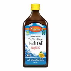 Carlson Laboratories   Very Finest Fish Oil - Lemon 500ml