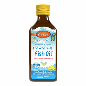 Carlson Laboratories   Very Finest Fish Oil Kids - Lemon 200ml