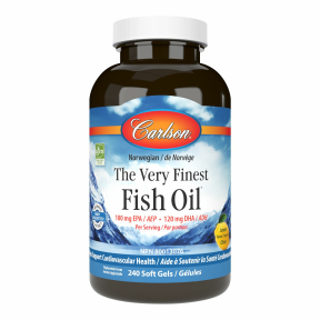 Carlson Laboratories   Very Finest Fish Oil Lemon 240sg