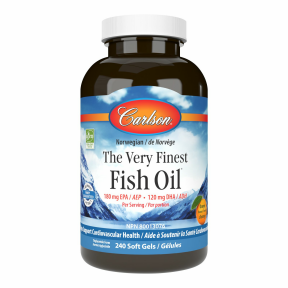 Carlson Laboratories   Very Finest Fish Oil Orange 240sg