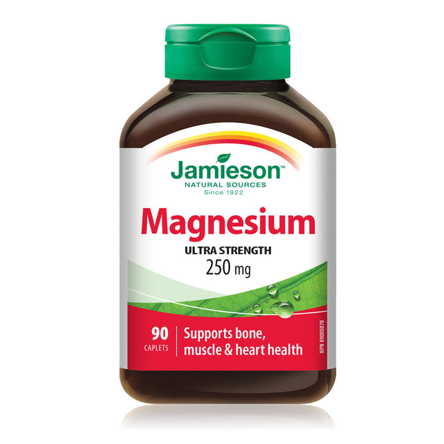 Jamieson JMS Magnesium 250mg 90's 90Caplets