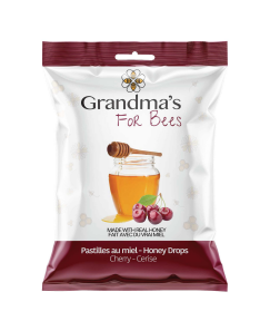 Grandma's For Bees   Cherry Honey Drop 12 x 80g
