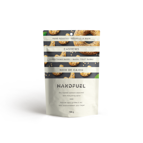 Handfuel   Everything Bagel Cashews 12 x 150g
