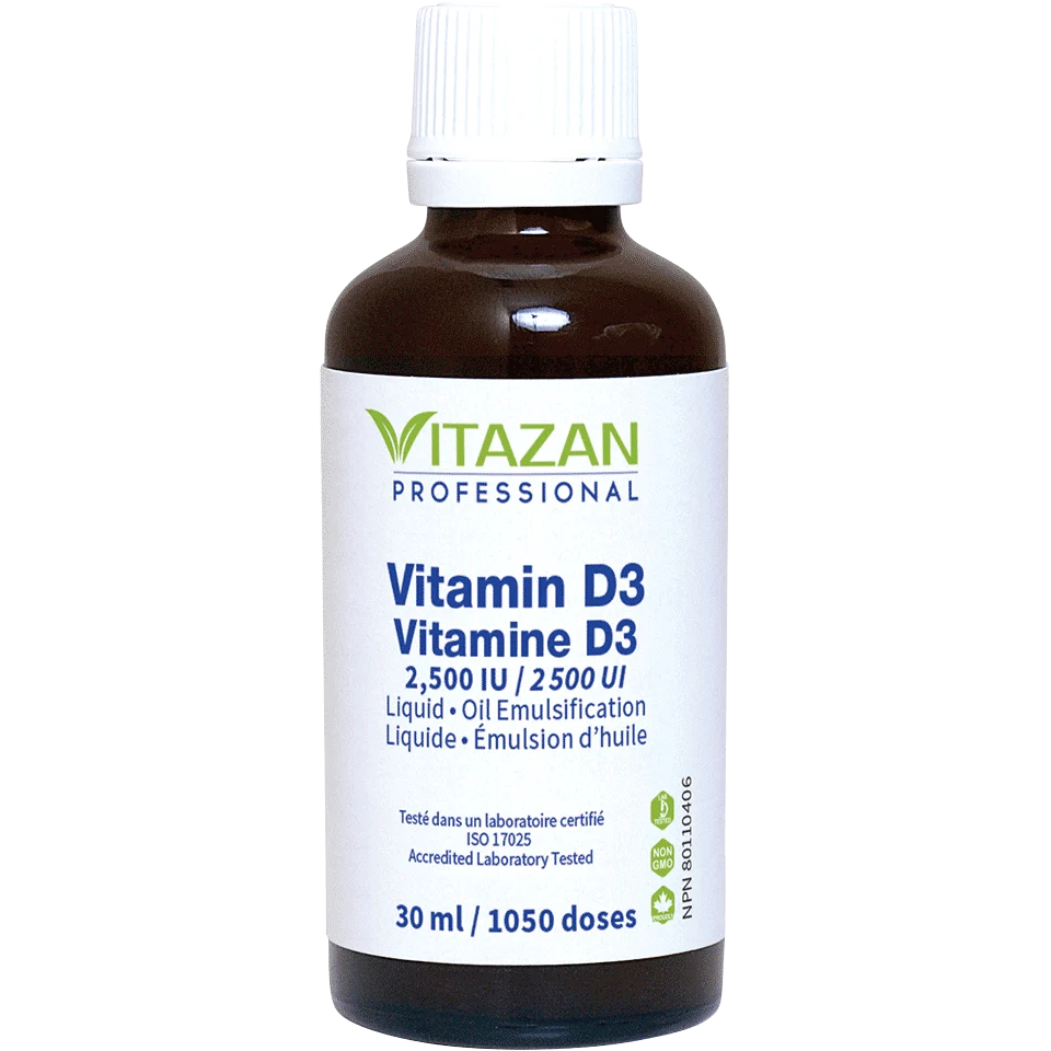 Vitazan Vitamin D3 (2,500 IU per Drop · Liquid) 30 ml