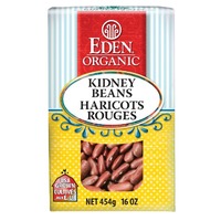 EDEN FOODS Org Dark Red Kidney Beans 454g