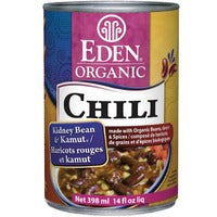 EDEN FOODS Org Kidney Beans & Kamut 398mL