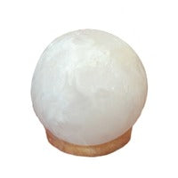 Himalayan Crystal Salt_MICRO Himalayan Salt LED Lamp - Sphere White_0.4-0.6 kg