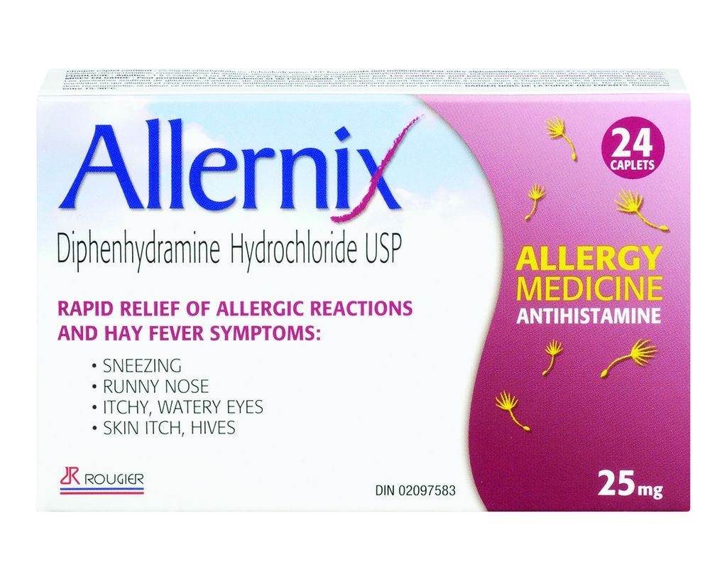 ALLERNIX CPLT 25MG 24 TABLET
