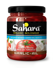 Sahara   Organic Garlic Tomato Paste 12 x 125ml