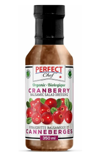 Perfect Chef   Organic Balsamic Cranberry Dressing   350ml