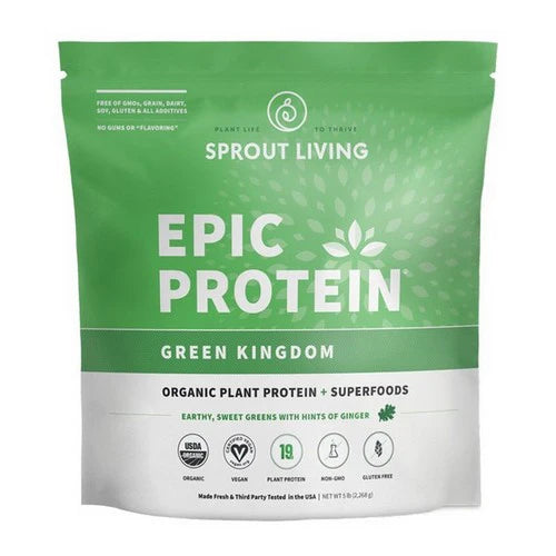 Sprout Living Epic Protein | Green Kingdom | 5 lbs