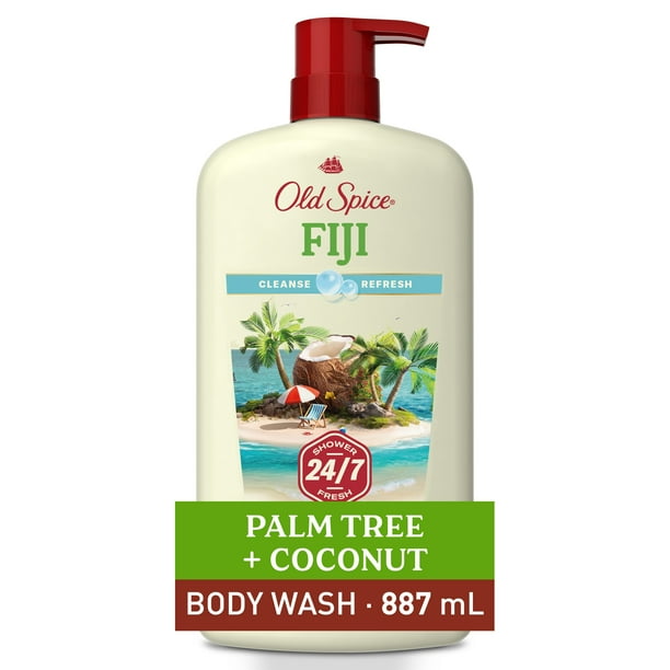 OLD SPICE FIJI BODY WASH PALM TREE & COCONUT 887ML